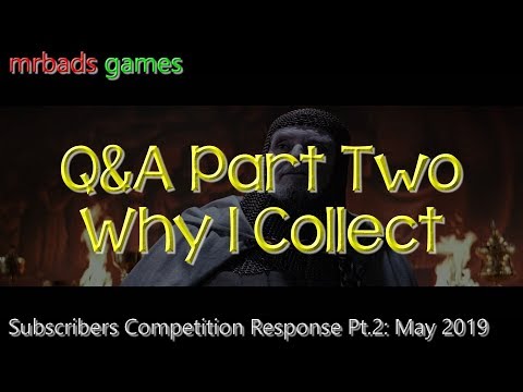 Why I Collect Retro Video Games | Q&A Part 2 | MrBads_Games