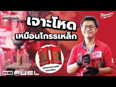 Набор сверл по металлу Milwaukee RedHEX HSS-G TiN (10 шт)