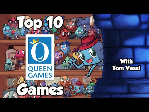Top 10 Queen Games - with Tom Vasel