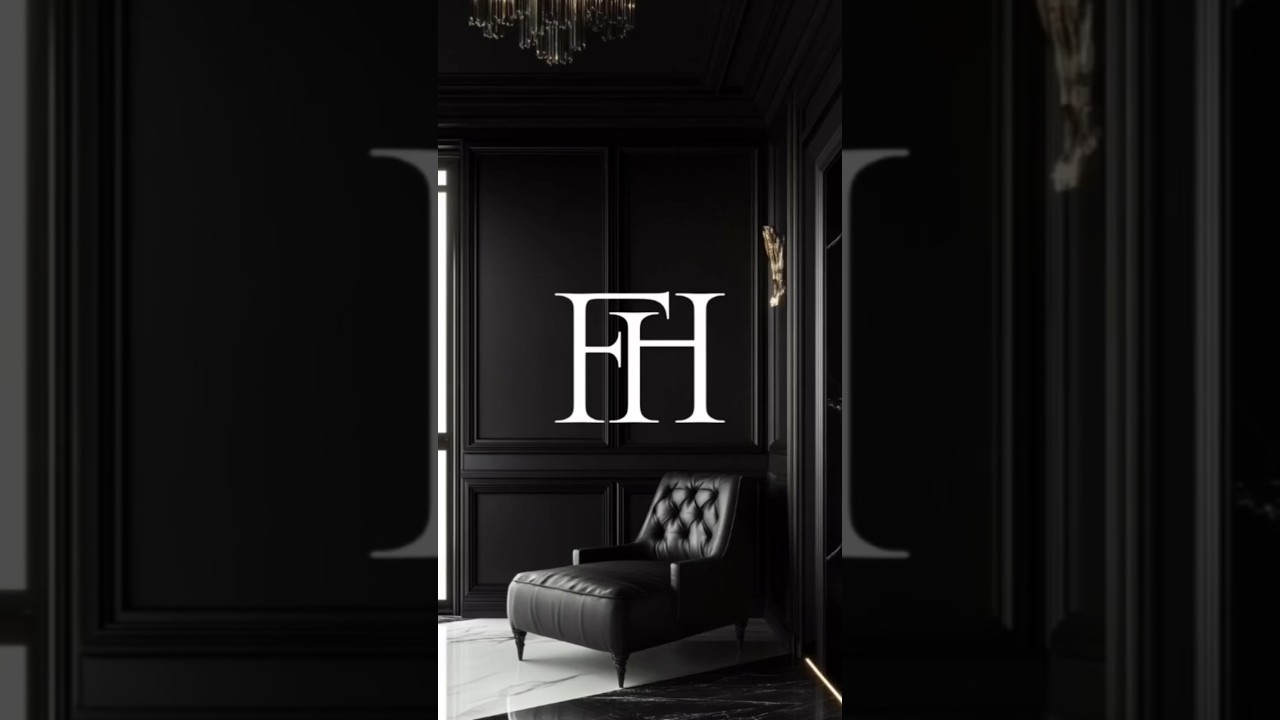 how to create Minimalist FH Logo Concept #FHLogo #VectorDesign #art #logofolio #fiverrlogo #vector