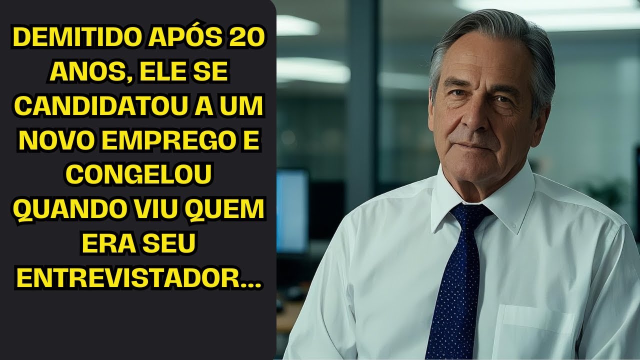 Demitido após 20 anos, ele se candidatou a um novo emprego e congelou quando viu quem era seu...
