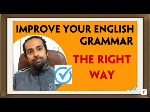 8 WAYS TO IMPROVE YOUR ENGLISH GRAMMAR | Rupam Sil