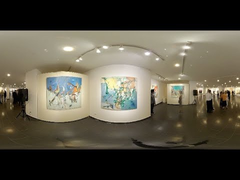 Exposición de pintura Trazos de Vida y Esperanza en 360º