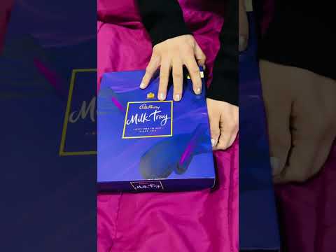 Unboxing Cadbury Milk Tray