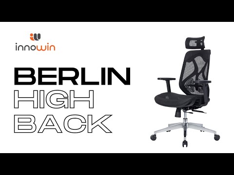 IC 317 Berlin HB White Innowin Office Ergonomic  Chair