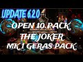 Mk Mobile Update 6 2 0 Open 10 Pack Mk1 Geras Pack And The Joker Mk Mobile Game Play