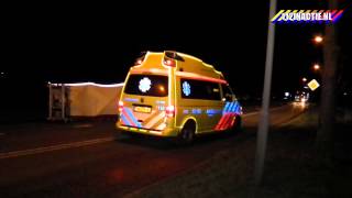 preview picture of video 'Dodelijk ongeval net even buiten Nieuw-Amsterdam'