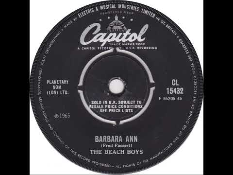 UK New Entry 1966 (47) The Beach Boys - Barbara Ann