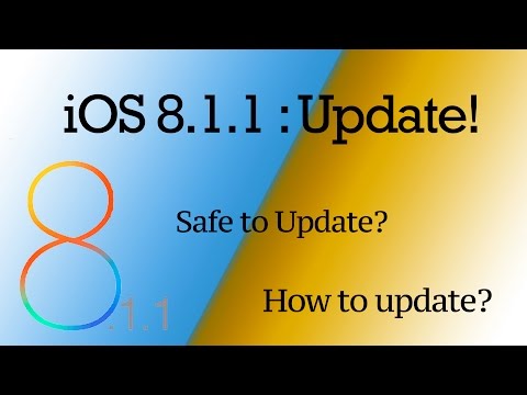 iOS 8.1.1 - How to Update? All iDevices EASY