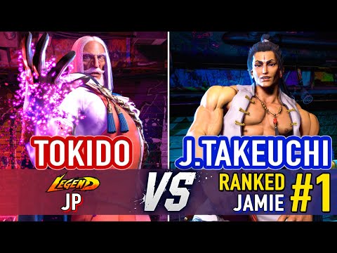 SF6 🤜 Tokido (JP) vs John Takeuchi (#1 Ranked Jamie) 🤛 Street Fighter 6 High Level Gameplay