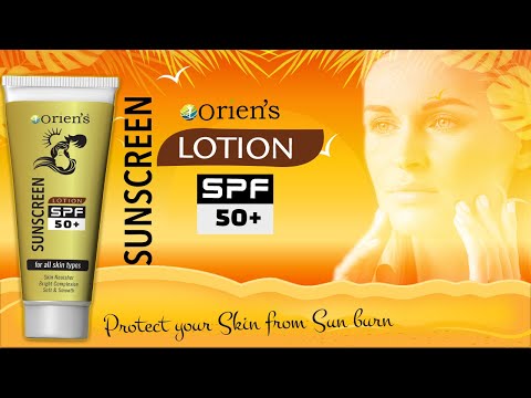 Spf 50 Sunscreen Lotion Oriens