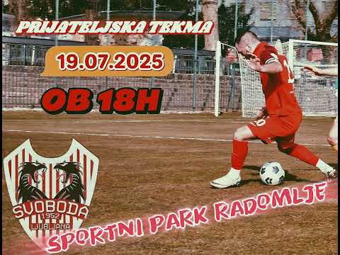 🔴⚪ PRVA PRIJATELJSKA TEKMA SEZONE | NK SVOBODA LJUBLJANA | 19.7.2025 ob 18h