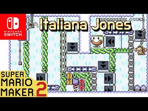 Super Mario Maker 2: course world play #17 "Italiana Jones"