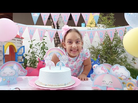 Maria Clara and her 11 year old SURPRISE BIRTHDAY (Happy Birthday Surprise Party) MC Divertida