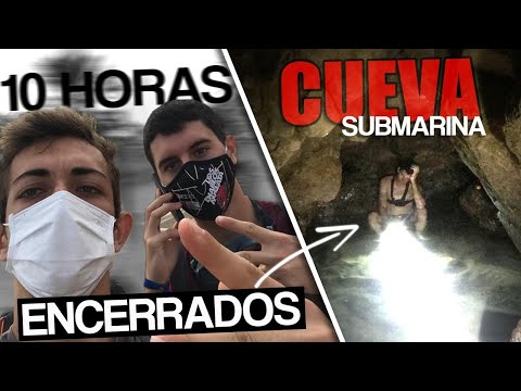 10 HORAS ENCERRADOS en una CUEVA SUBMARINA *ESPECIAL*