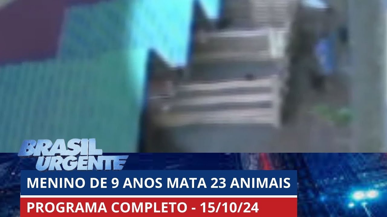 [AO VIVO] BRASIL URGENTE - 15/10/2024