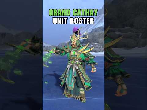 Grand Cathay Unit Roster in Less than 60 Seconds | Total War Warhammer 3