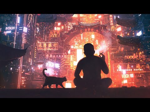 Night city lights - [lofi / jazzhop / chill mix]