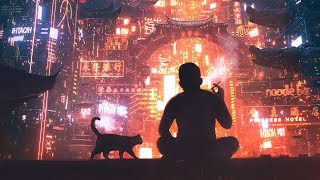 Night city lights - [lofi / jazzhop / chill mix]