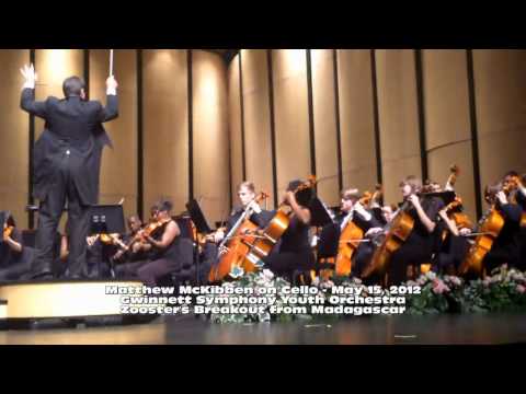 Zooster's Breakout - Gwinnett Symphony Youth Orchestra - Matthew on Cello