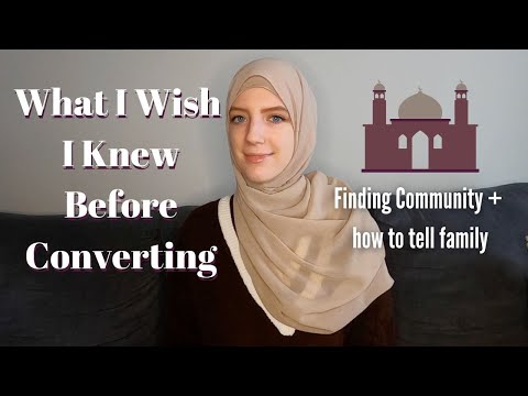 Advice to New Reverts | How to Tell Your Family and Finding a Sense of Community
