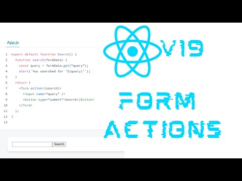 Exploring React 19 Form Actions - Form Submission Made Easy!