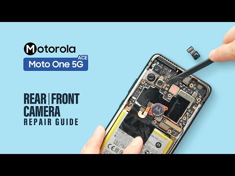 Motorola Moto One 5G ACE Front | Rear Camera Replacement