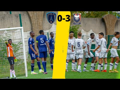 Match de football U17 Nat PFC VS CAEN 2022