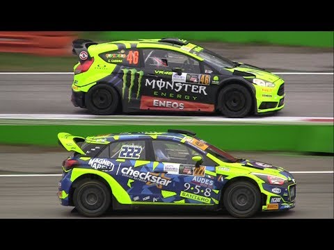 Monza Rally Show 2017 - Valentino Rossi vs Tony Cairoli
