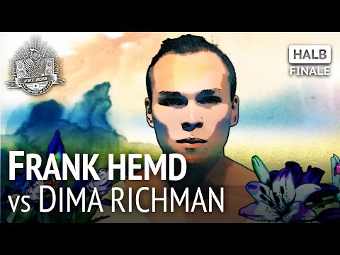 Frank Hemd vs  Dima Richman | RR | VBT 2015 Halbfinale