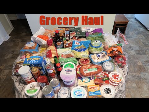 HyVee/Walmart Grocery Haul & Meal Plan | iTrackBites |...