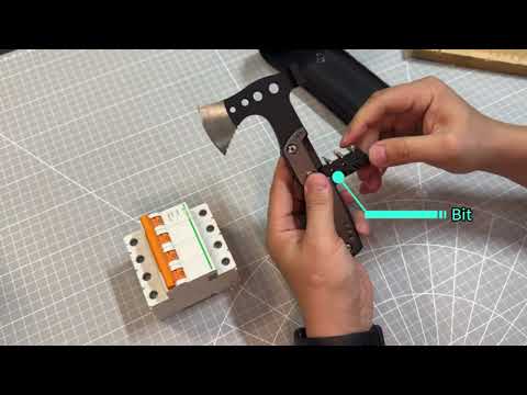 Gambar Maxbuilt Alat Perkakas Lipat Multifungsi 7 in 1