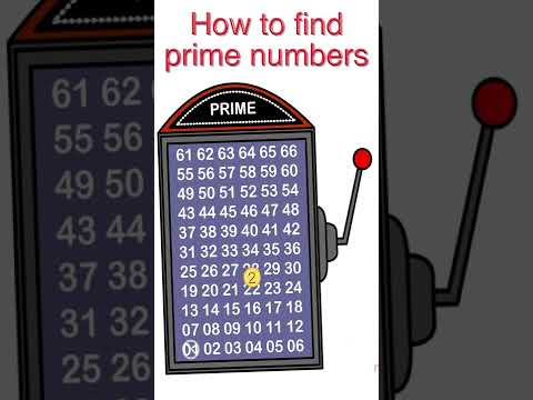 How to find prime numbers #shorts