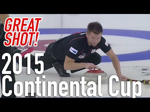 McEwen Spin-O-Rama to the Button - 2015 World Financial Group Continental Cup of Curling