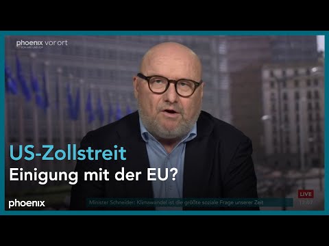 Ulf-Jensen Röller aus Brüssel zum Zollstreit der EU mit den USA am 24.07.25