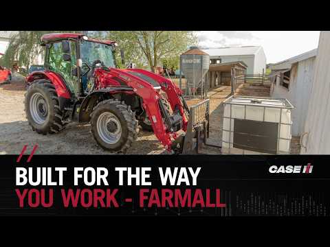 Traktorius Case IH Farmall A serija (90-110 AG) vaizdo įrašas