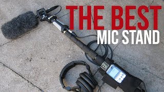 HOW TO: Setup a Boom Pole on a MIC Stand - On Stage Mic Stand Setup