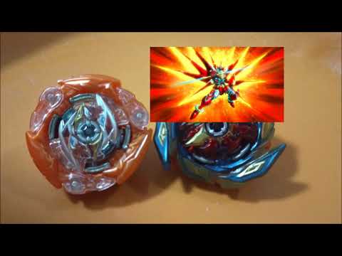 Test Battles with New Flame GLIDE RAGNARUK Wheel Revolve 1S Org Arena Beyblade Burst SUPERKING SURGE