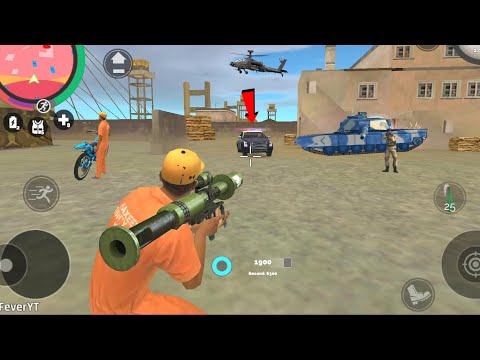 Vegas Crime Simulator (Vegas Hero With Prisoner Incarnation)Las Vegas Army Base- Android Gameplay HD