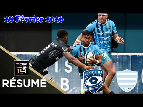 TOP 14: Full match summary Montpellier Hérault Rugby vs Racing 92: Round 18 - 2025/2026 Season