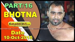 (13) Bhotna (Barnala) Kabaddi Tournament 10 Oct 2015