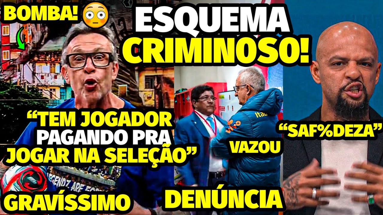 BOMBA! A DENÚNCIA DE ESQUEMA CRlMIN0S0 VAZANDO JOGADORES QUE PAGARAM PRA JOGAR NA SELEÇÃO BRASILEIRA