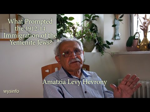 Wysinfo - Jews of Yemen: Why Yemenite Jews came in 1912-1914