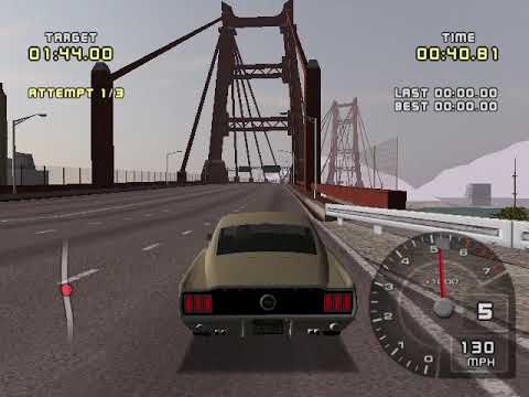 Ford Racing 2 Hard Walkthrough Part 2 - Ford Challenge: Living Legends - '68 Ford Mustang