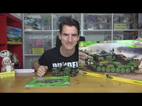 Der 50t-Sportwagen - Cobi® 2618 Leopard 2 A4