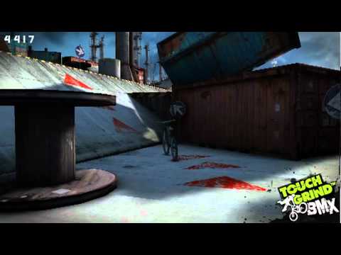 Touchgrind BMX The Docks Ride the entire course....mov