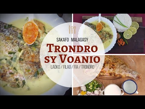 TRONDRO MAINA SY VOANIO | Laoko maiky miaro vanio | CUISINE Malagasy