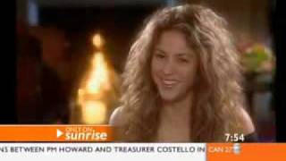 Shakira Interview - SunRise