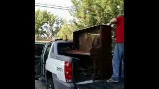 Dismantling an upright piano (time-lapse) (ft Burning Now by Robyn Cage)