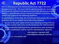 RA 7722